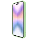 Чехол Nillkin iPhone 15 Pro Max, CamShield Silky Silicone, Mint Green