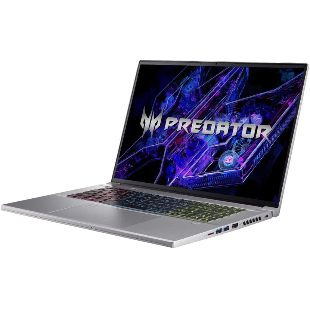 Игровой ноутбук 16" Acer Predator Triton Neo 16 PTN16-51, Sparkly Silver, Intel Core Ultra 7 155H, 16Гб/1024Гб, Linux eShell