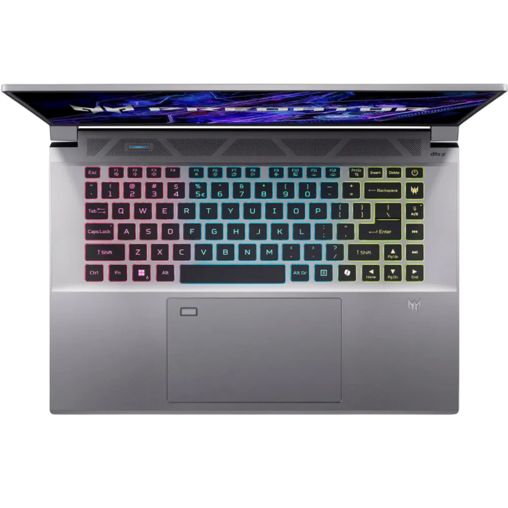 Игровой ноутбук 16" Acer Predator Triton Neo 16 PTN16-51, Sparkly Silver, Intel Core Ultra 7 155H, 16Гб/1024Гб, Linux eShell