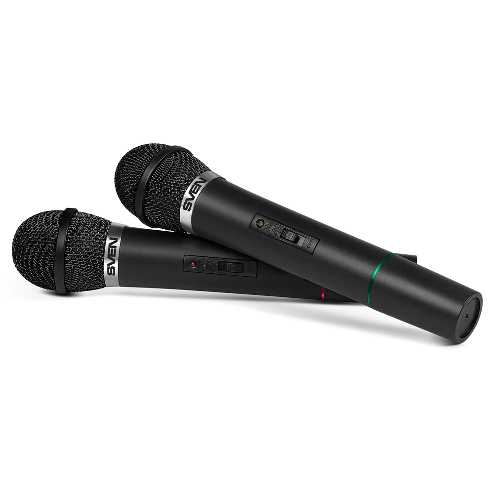 Microfon Karaoke SVEN MK-715, Fără fir, Negru