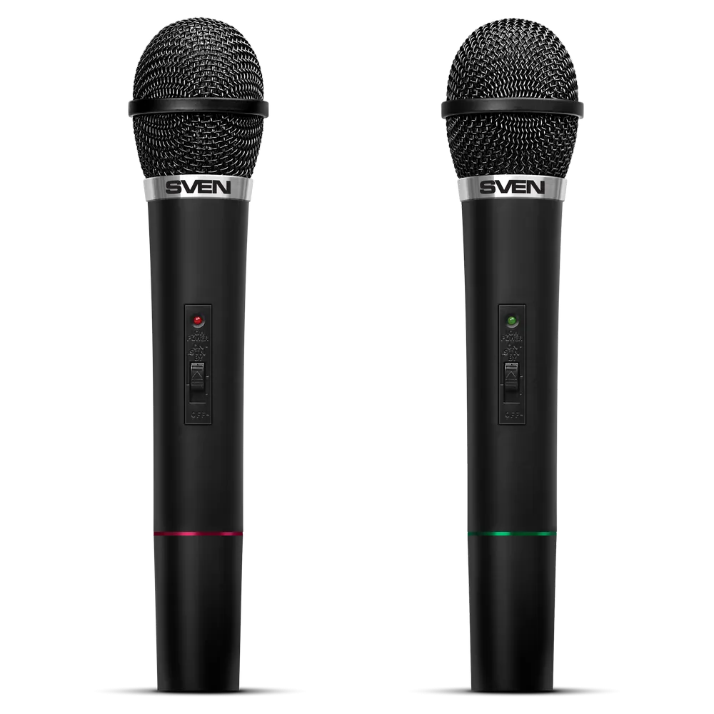 Microfon Karaoke SVEN MK-715, Fără fir, Negru