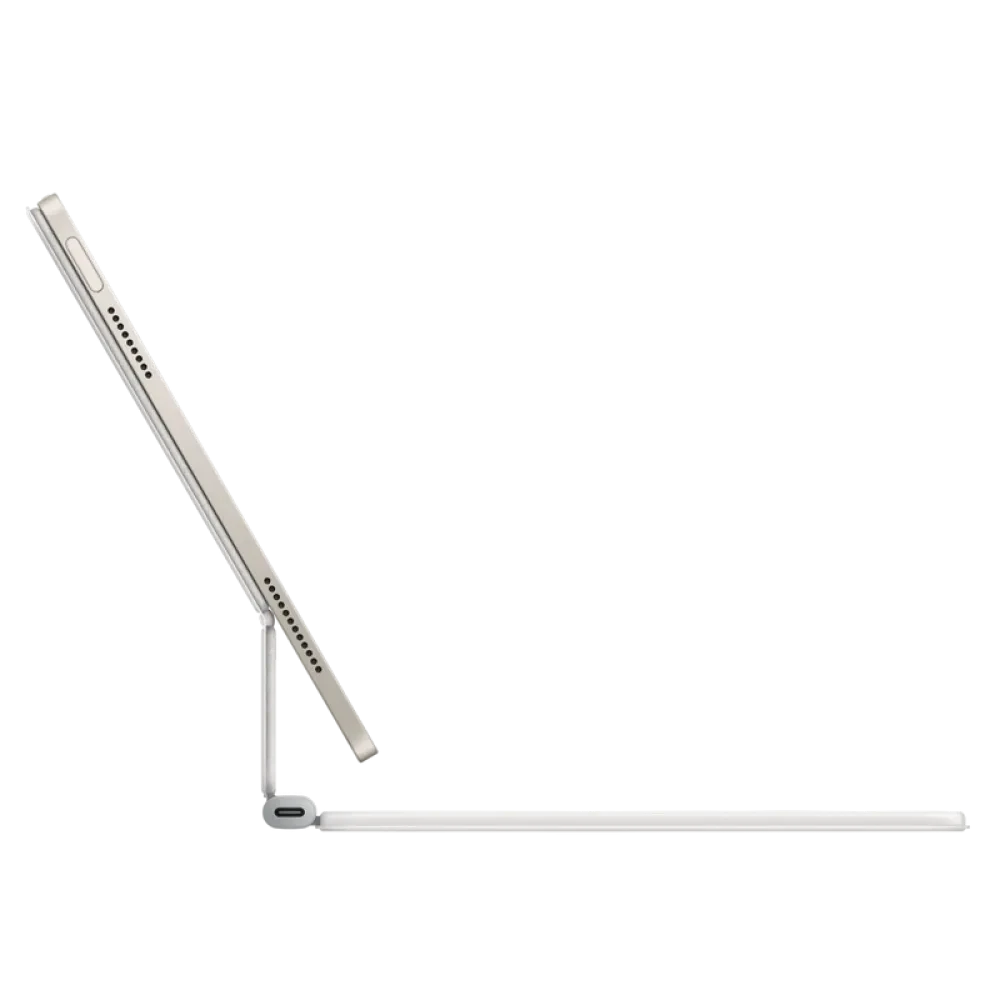 Tastatură Apple Magic Keyboard pentru iPad Pro 11‑inchi (M2, M3), Air (4-5th gen), Alb