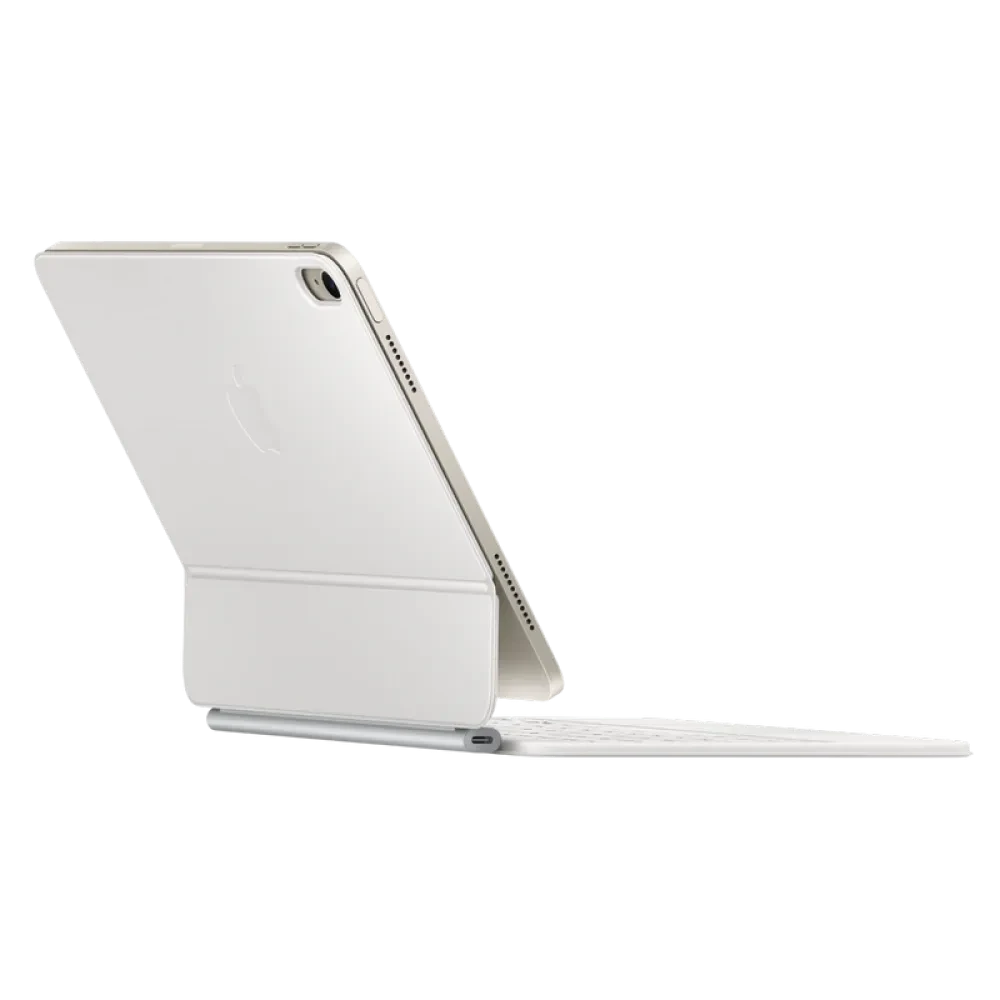 Tastatură Apple Magic Keyboard pentru iPad Pro 11‑inchi (M2, M3), Air (4-5th gen), Alb