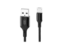 Cablu încărcare și sincronizare XO NB143, USB Type-A/Lightning, 2m, Negru