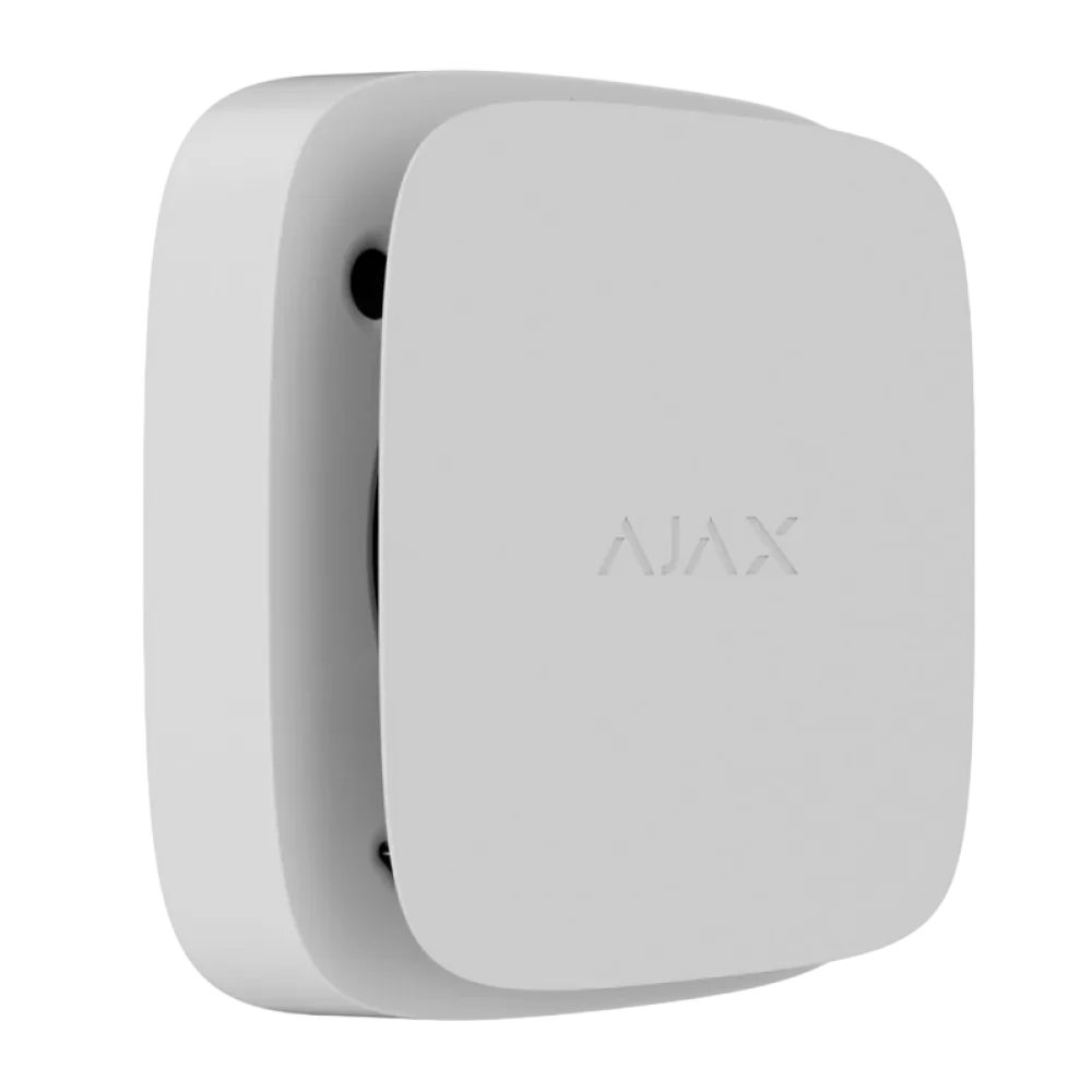 Detector de fum Ajax FireProtect 2 RB, Heat/Smoke/CO Sensor, Alb