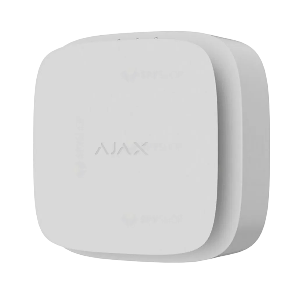 Detector de fum Ajax FireProtect 2 RB, Heat/Smoke/CO Sensor, Alb