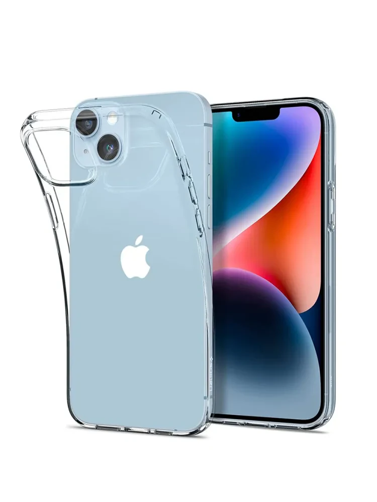 Husă Spigen iPhone 14 Plus, Liquid Crystal, Transparent