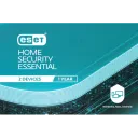 ESET Home Security ESSENTIAL 1 year. For protection 2 objects.