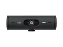 Cameră Web Logitech BRIO 500, Full-HD 1080P, Gri