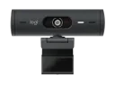 Cameră Web Logitech BRIO 500, Full-HD 1080P, Gri