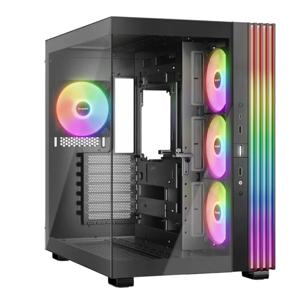 Компьютерный корпус be quiet! Ligh Base 600 LX, Midi-Tower, Без блока питания, Чёрный