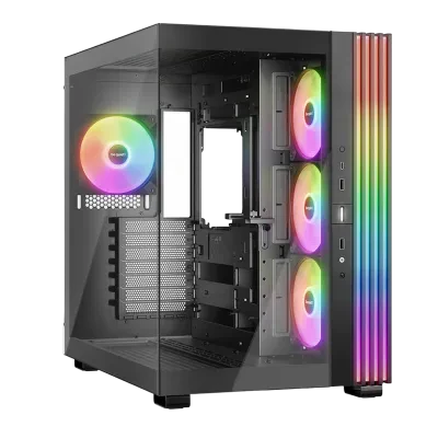 Компьютерный корпус be quiet! Ligh Base 600 LX, Midi-Tower, Без блока питания, Чёрный