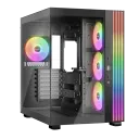 Компьютерный корпус be quiet! Ligh Base 600 LX, Midi-Tower, Без блока питания, Чёрный
