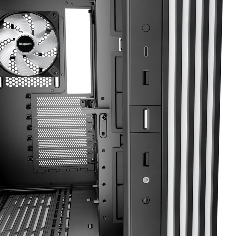 Компьютерный корпус be quiet! Ligh Base 600 LX, Midi-Tower, Без блока питания, Чёрный