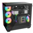 Компьютерный корпус be quiet! Ligh Base 600 LX, Midi-Tower, Без блока питания, Чёрный