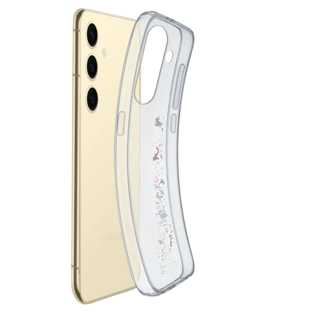 Husă Cellularline Fine pentru Samsung Galaxy S25, Transparent