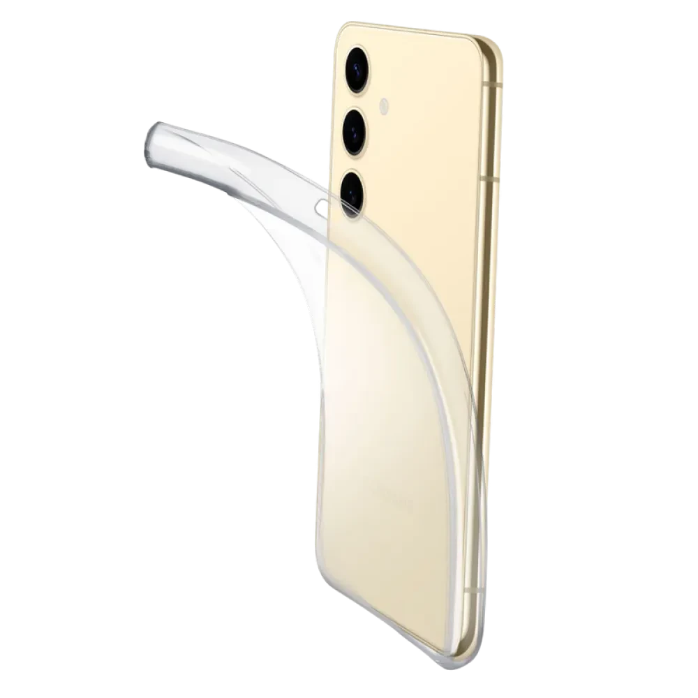 Husă Cellularline Fine pentru Samsung Galaxy S25, Transparent