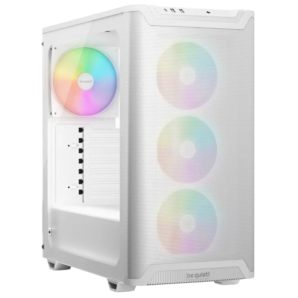 Carcasă PC be quiet! Pure Base 501 LX, Midi-Tower, Fără PSU, Alb