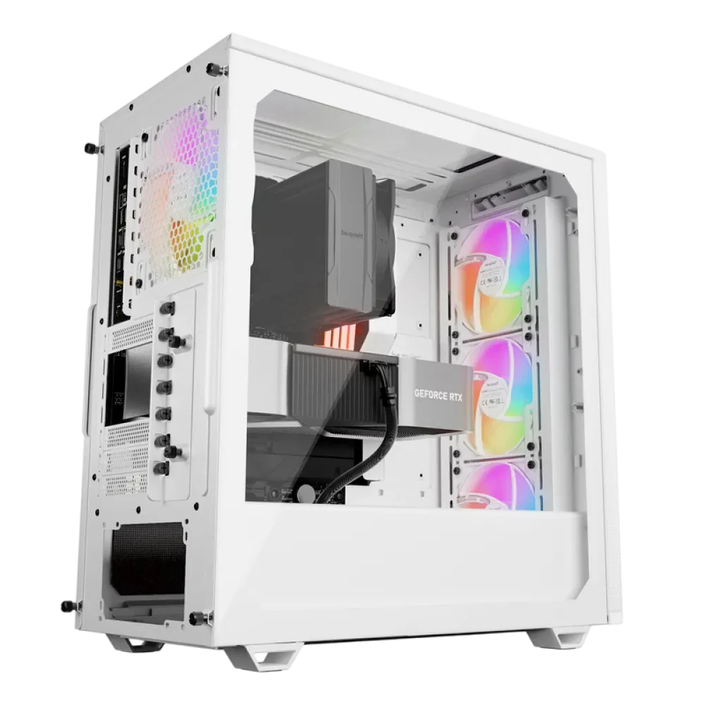 Carcasă PC be quiet! Pure Base 501 LX, Midi-Tower, Fără PSU, Alb