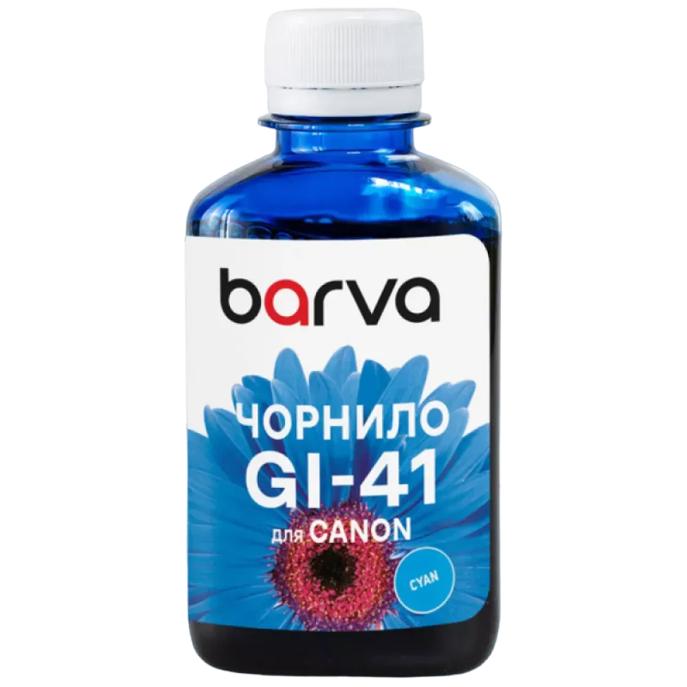 Recipient de cerneală Barva CGI41-810, 180ml, Cyan
