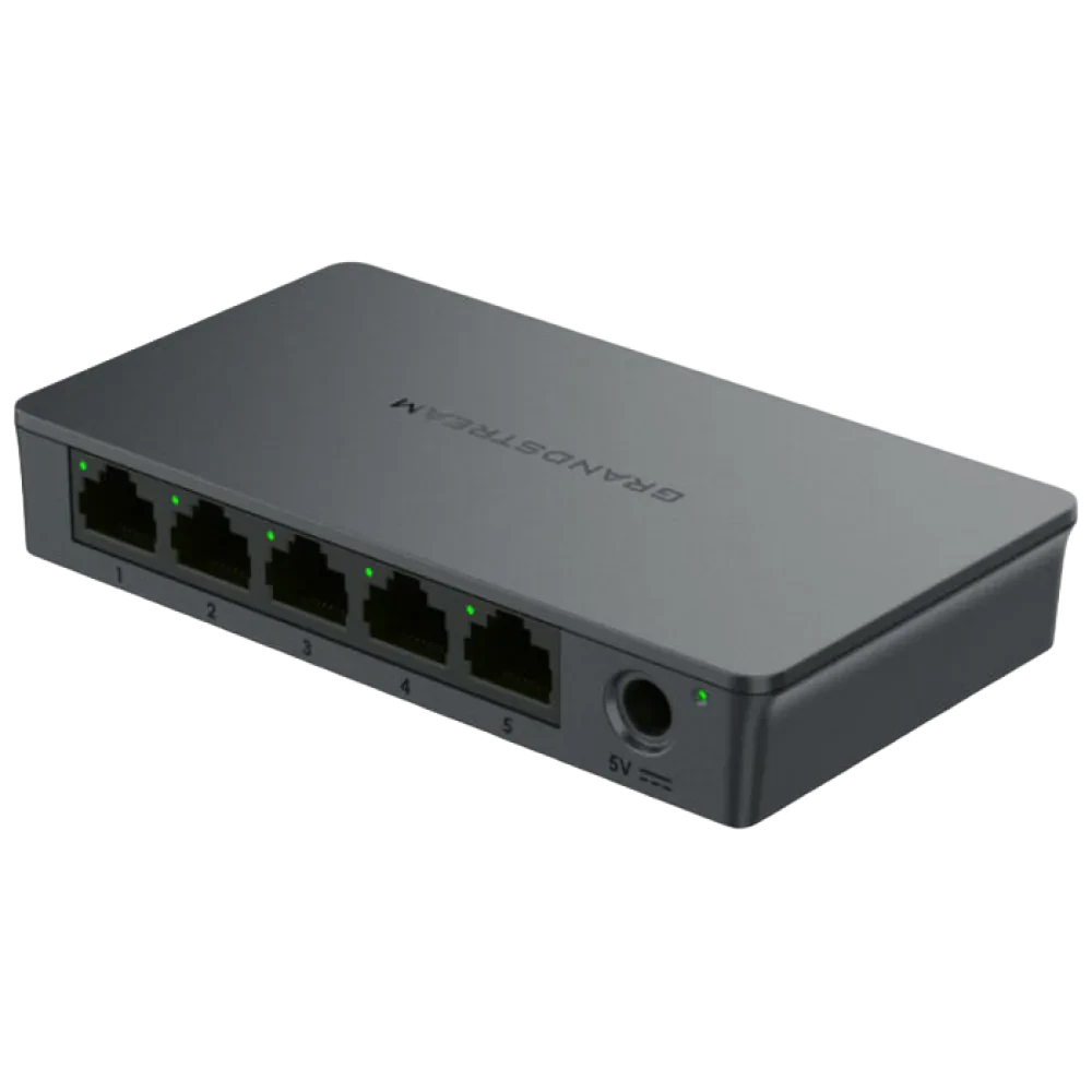 Сетевой коммутатор Grandstream GWN7700, 5x 10/100/1000 Мбит/с