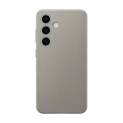 Husă Samsung Vegan Leather Case Galaxy S24, Taupe