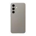 Чехол Samsung Vegan Leather Case Galaxy S24, Серо-коричневый