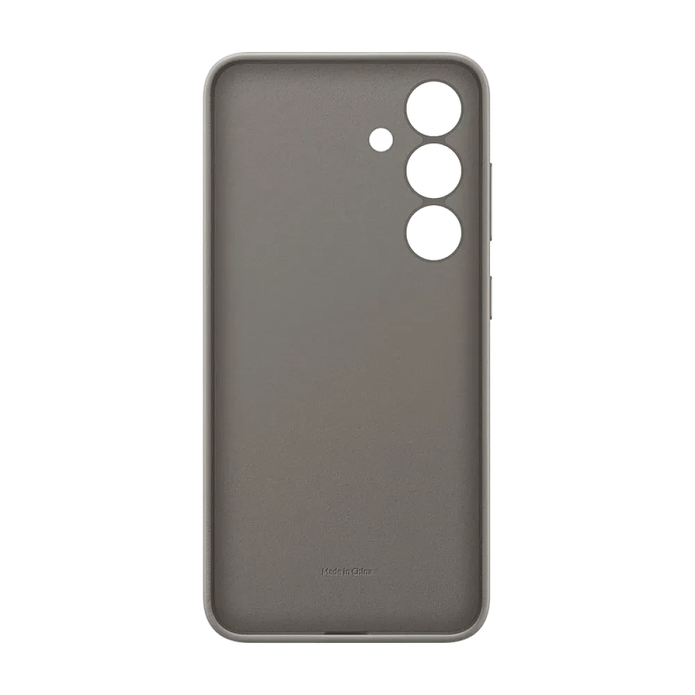 Чехол Samsung Vegan Leather Case Galaxy S24, Серо-коричневый