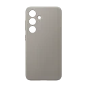 Чехол Samsung Vegan Leather Case Galaxy S24, Серо-коричневый