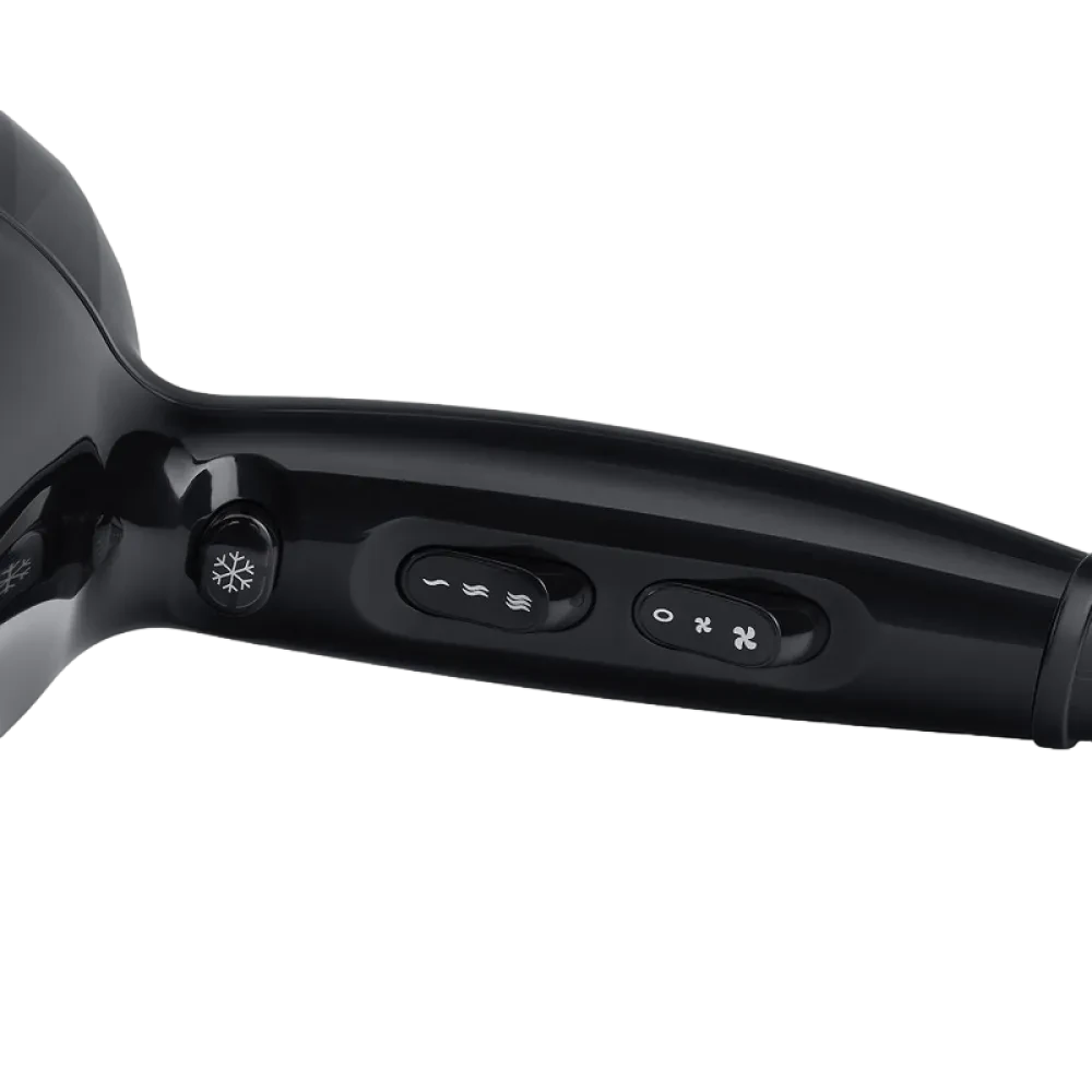 Uscător de păr Polaris PHD 2256Ti, 2200 W, Negru