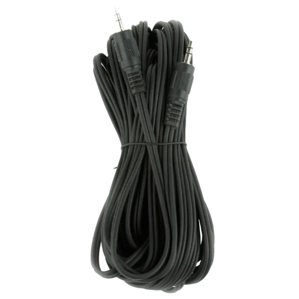 Cablu audio Cablexpert CCA-404-10M, 3.5mm 3-pin (M) - 3.5mm 3-pin (M), 10m, Negru