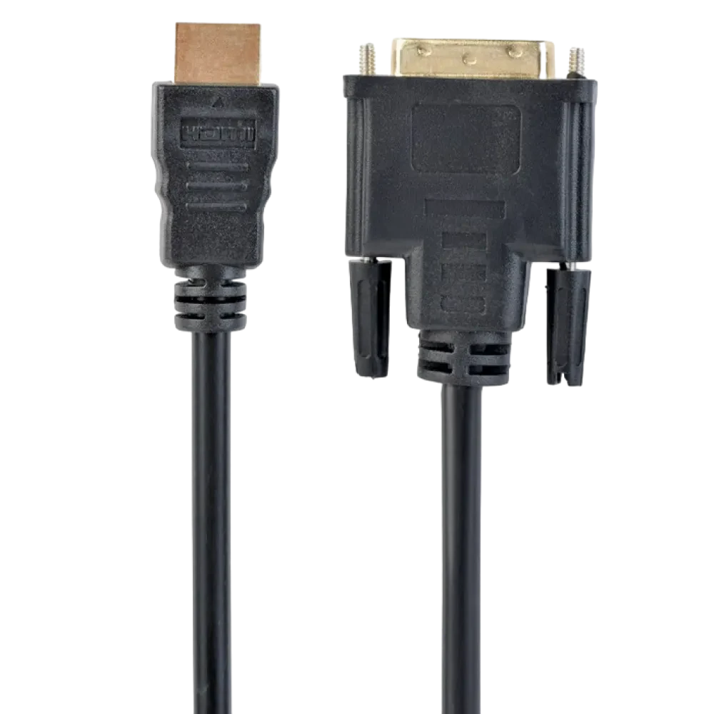 Cablu Video Cablexpert CC-HDMI-DVI-10, HDMI (M) - DVI-I (M), 3m, Negru