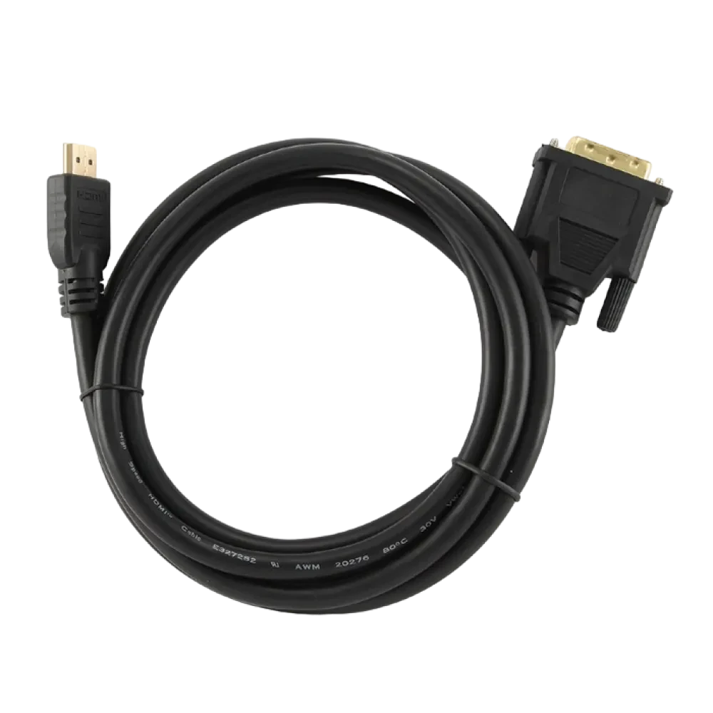 Cablu Video Cablexpert CC-HDMI-DVI-15, HDMI (M) - DVI-I (M), 4,5m, Negru