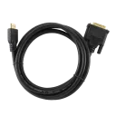 Cablu Video Cablexpert CC-HDMI-DVI-15, HDMI (M) - DVI-I (M), 4,5m, Negru