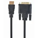 Cablu Video Cablexpert CC-HDMI-DVI-15, HDMI (M) - DVI-I (M), 4,5m, Negru