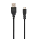 Cablu încărcare și sincronizare Cablexpert CCP-mUSB2-AMBM-0.5M, USB Type-A/micro-USB, 0,5m, Negru