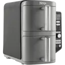 Friteuză cu aer cald Ninja Double Stack XL SL400EUWH, Alb