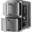 Friteuză cu aer cald Ninja Double Stack XL SL400EUWH, Alb