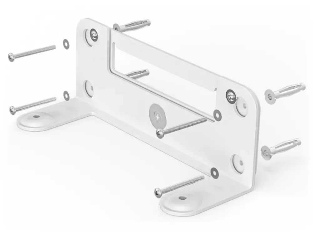 Accesorii pentru camere Logitech Wall Mount for Video Bars, Alb