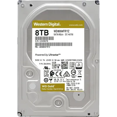 Unitate HDD Western Digital WD Gold, 3.5",  8 TB <WD8004FRYZ>