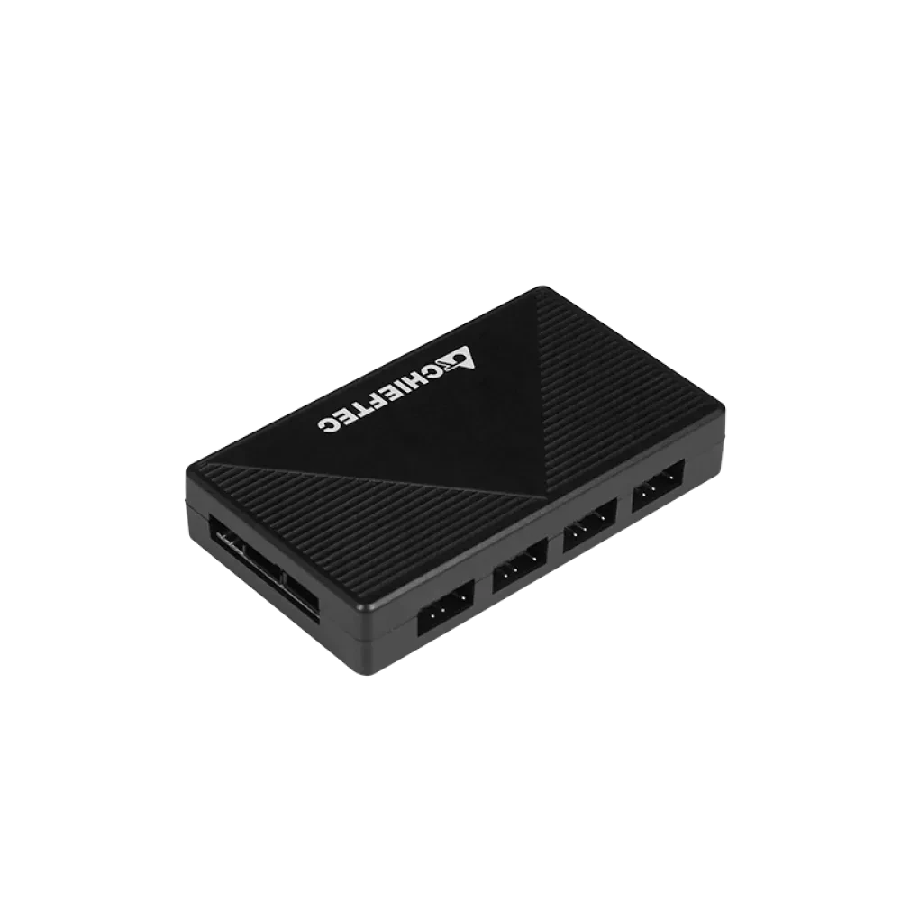Компьютерный корпус Chieftec GA-01B-TG-OP, Midi-Tower, Без блока питания, Чёрный
