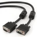 Cablu Video Cablexpert CC-PPVGA-10M-B, VGA D-Sub (M) - VGA D-Sub (M), 10m, Negru