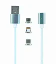 Adaptor pentru cablu USB Cablexpert CC-USB2-AMLM31-1M, /micro-USB Alb