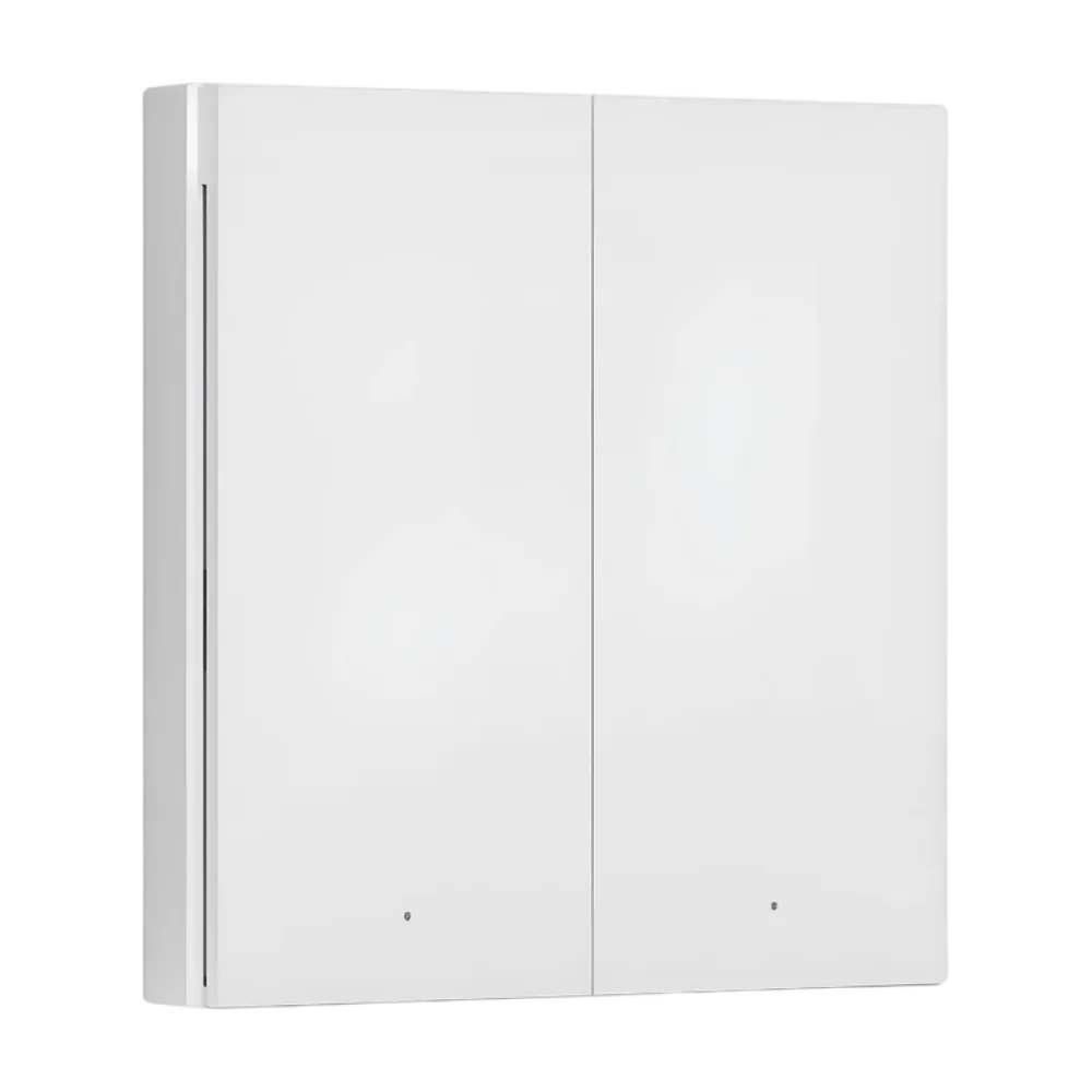 Умный выключатель света AQARA Wireless Switch H1 (Double Rocker), Белый