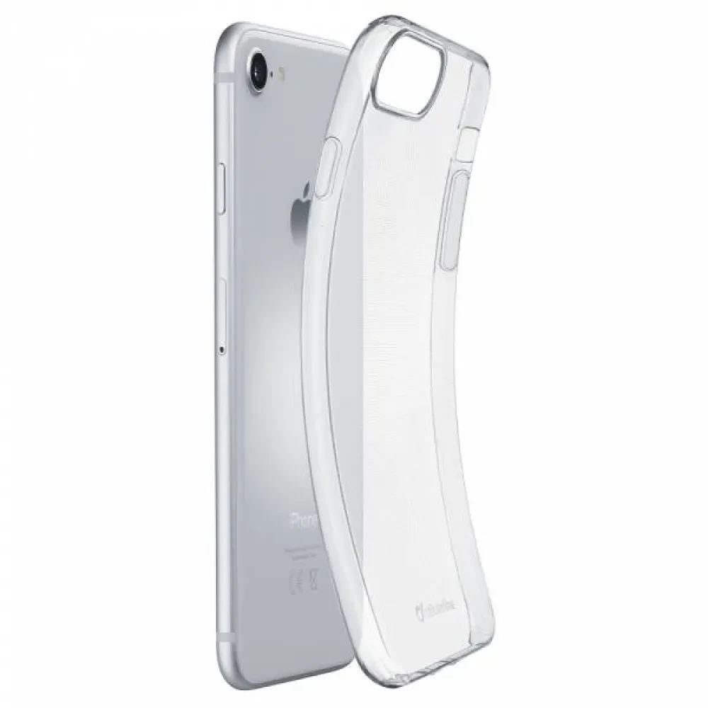 Husă Cellularline Fine - iPhone SE (2020)/8/7, Transparent