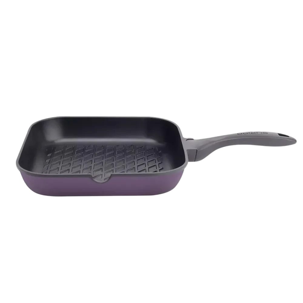 Tigaie-grill Polaris ECO collection-28G, 28cm, Violet