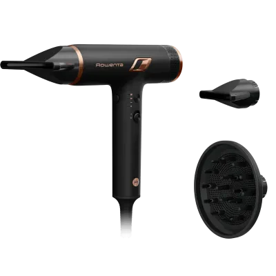 Uscător de păr Rowenta HY8310F0, 1700W, Negru