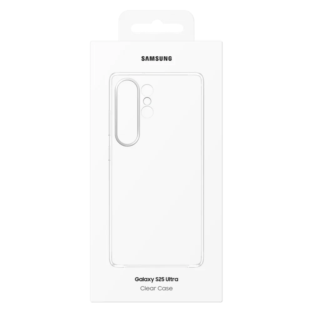 Husă Samsung Clear Cover pentru Galaxy S25 Ultra, Transparent