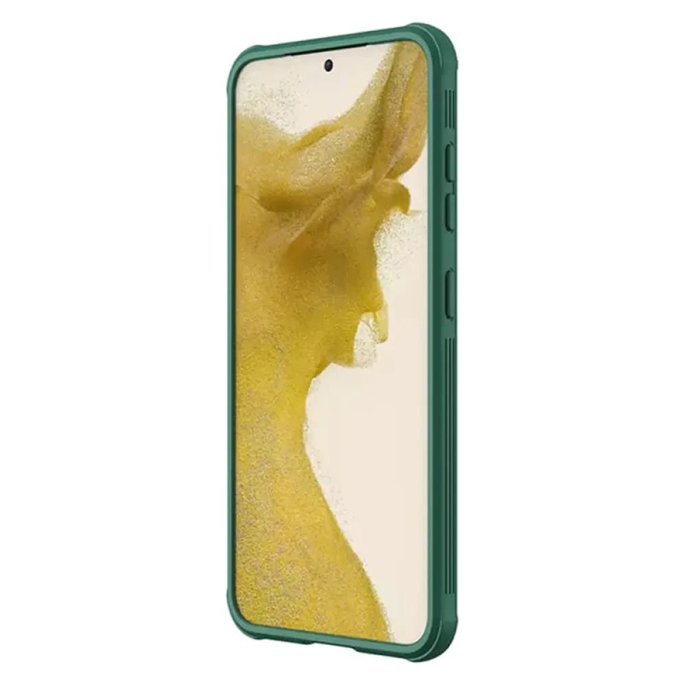 Husă Nillkin Galaxy S23+ Camshield Pro, Verde închis