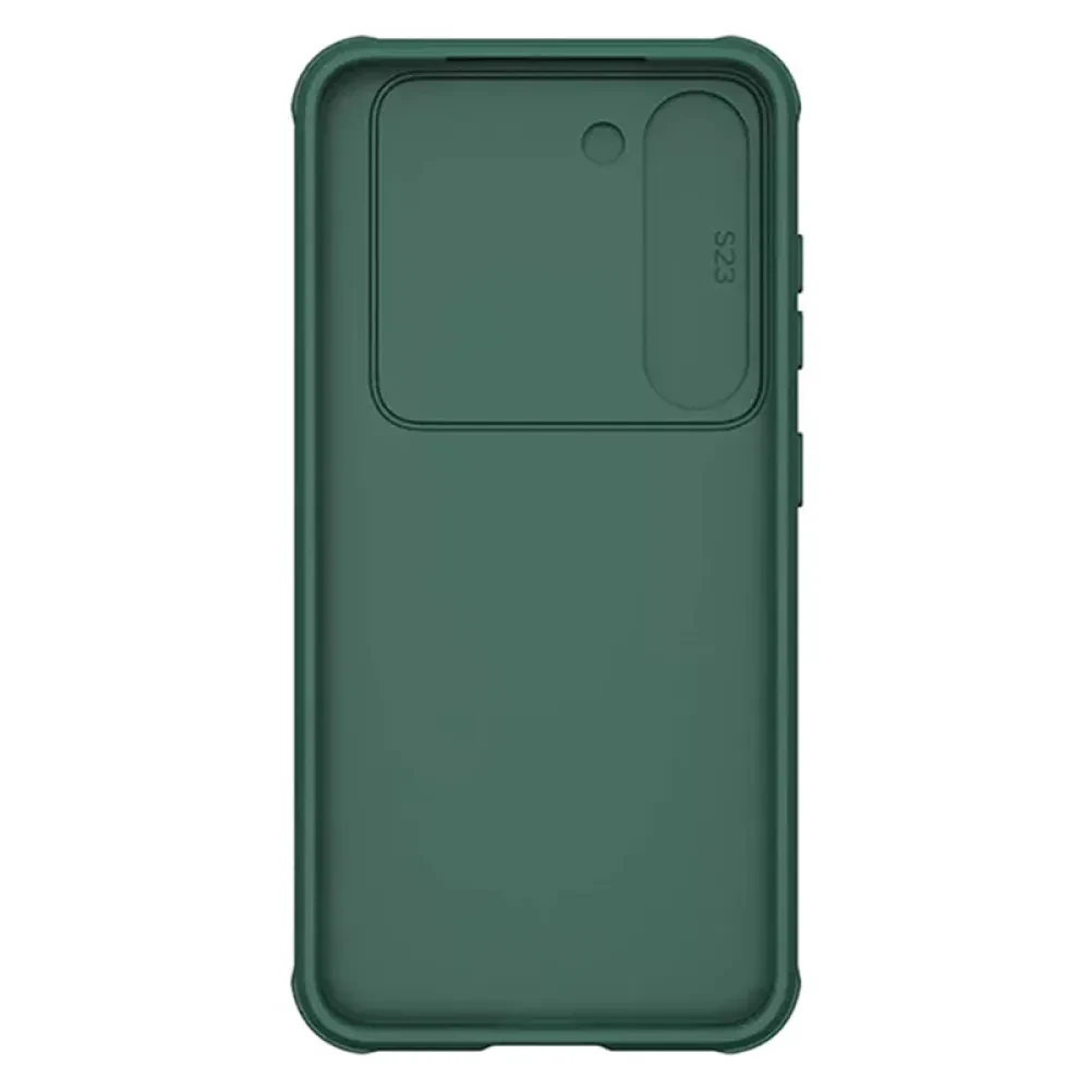 Husă Nillkin Galaxy S23+ Camshield Pro, Verde închis